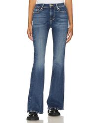 7 For All Mankind - JEAN JAMBES LARGES TAILLE HAUTE ALI - Lyst