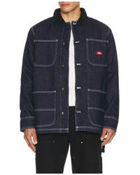 Dickies - Denim Blanket Lined Chore Coat - Lyst