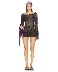 Agua Bendita - Boh 1 Quilt Mini Dress - Lyst