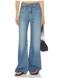Madewell - Ultimate Wide With Belt Jeans - Lyst