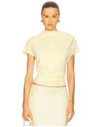 Line & Dot - X Revolve Walker Draped Top - Lyst