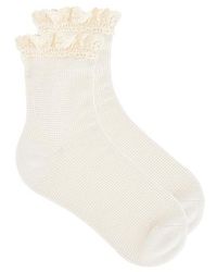 Free People - Beloved Waffle Knit Ankle - Lyst