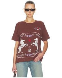 Daydreamer - Shirt Floral Horse Patter Merch - Lyst