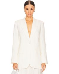 St. Agni - VESTE TAILORED in Ivory. Size S, XL, XS. - Lyst