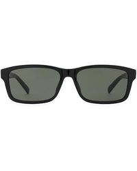 Gucci - Gafas De Sol Rectangular En Color Militar Talla - Lyst