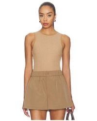 Varley - Hanson Rib Knit Tank Top - Lyst