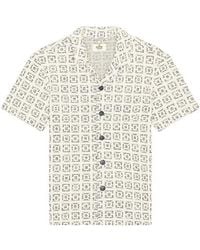 Marine Layer - Archive Cam Jacquard Resort Shirt - Lyst
