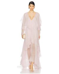 LoveShackFancy - Vestido Collia En Color Rubor Talla En - Lyst