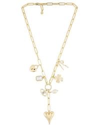 Ettika - X Revolve Lariat Charm Necklace - Lyst