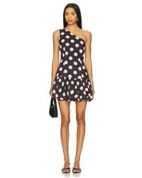 SNDY'S - X Revolve Briella One Shoulder Mini Dress - Lyst