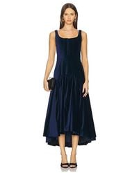 Alice + Olivia - Diana Sleeveless Structured Midi Dress - Lyst