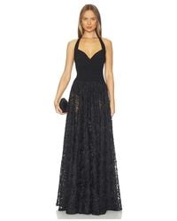 Norma Kamali - Cayla Flared Gown - Lyst
