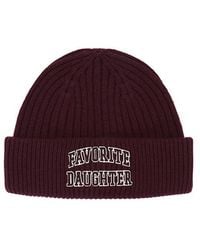 FAVORITE DAUGHTER - The Classic Logo Beanie - Lyst