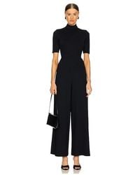 Susana Monaco - Mock Neck Short Sleeve Jumpsuit - Lyst