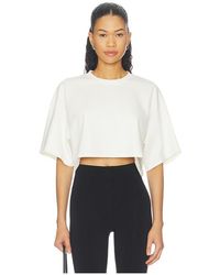 Ripley Rader - Ponte Knit Crop Top - Lyst
