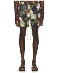 Rhude - Vin Bandana Print Swim Shorts - Lyst
