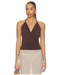 geel - Julian Halter Top - Lyst