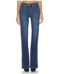 PAIGE - High Rise Laurel Canyon Bootcut Jeans - Lyst