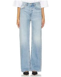 GRLFRND - Brooklyn High Rise Straight - Lyst
