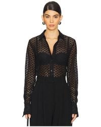Rag & Bone - Yvette Lace Top - Lyst