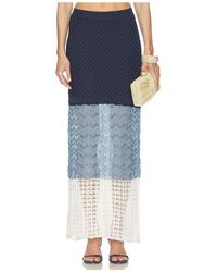 AZULU - Topanga Skirt - Lyst