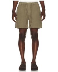 FRAME - Canvas Shorts - Lyst