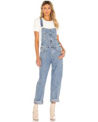 Free People - X We The Free Ziggy Denim Overall - Lyst
