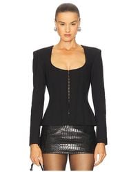 Ceren Ocak - Corset Detailed Shirt - Lyst