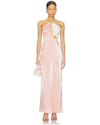 green emerald velvet dress Misty Blossom Gown Teuta Matoshi