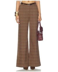 L'Agence - Pilar Wide Leg Pant - Lyst