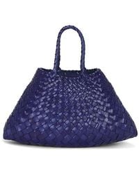 Dragon Diffusion - Bolso Pequeño Santa Croce En Color Azul Marino Talla - Lyst