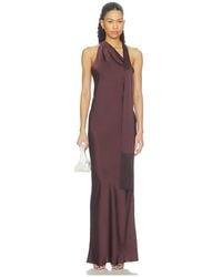 Amanda Uprichard - Sonya Maxi Dress With Fringe - Lyst
