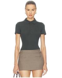 Commando - Neoprene Polo Bodysuit - Lyst