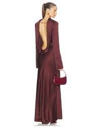 Camila Coelho - Vestido Largo Calena En Color Chocolate Talla (También En S, Xxs, Xs, M, Xl) - Lyst
