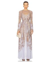 Zimmermann - Vestido Ceñido En Color Lavanda Talla (También En 1/S, 2/M) - Lyst