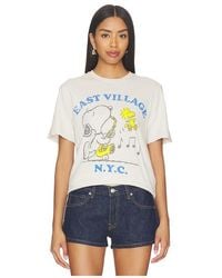 Junk Food - Snoopy East Village Tee - Lyst