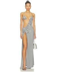 Jaded London Stellar Asymmetric Embellished Maxi Dress in Green | Lyst Jaded London Stellar Asymmetric Embellished Maxi Dress in Green | Lyst