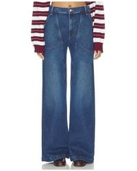 Mother - The Chisel Sneak Jeans - Lyst