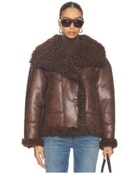 Lamarque - Demi Faux Fur Jacket - Lyst