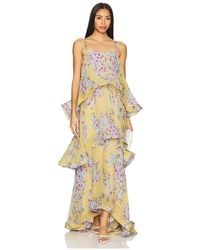 Elliatt - X Revolve Armani Maxi Dress - Lyst
