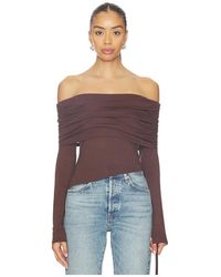 MORE TO COME - Andrea Off Shoulder Top - Lyst