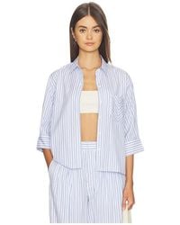Rag & Bone - Lucia Stripe Poplin Shirt - Lyst