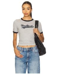 Rag & Bone - Rib Ny Ringer Tee - Lyst