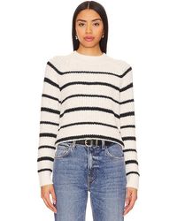 Vince - Ribbed Stripe Pullover - Lyst
