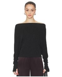 Enza Costa - Cashmere Jersey Dolman Top - Lyst