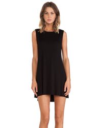 Michael Lauren Gilly Sleeveless Dress - Schwarz