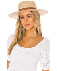 Janessa Leone Louis Bolero Hat in Brown - Lyst