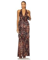 AFRM - Athens Crochet Lace Maxi Dress - Lyst