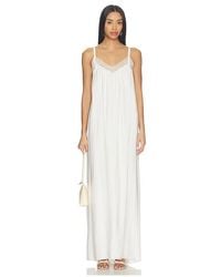 SABLYN - Sigrid Relaxed V-Neck Dress With Lace - Lyst