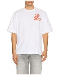 Off-White c/o Virgil Abloh - Grass Ink Logo Skate Tee - Lyst